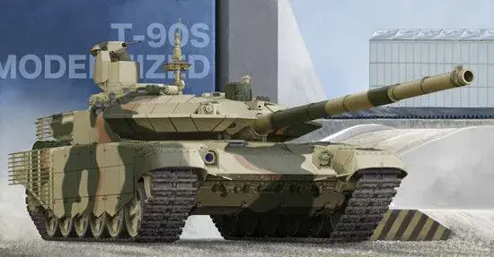 Express Levering Trumpeter 1/35 Russian T-90S Modernized
