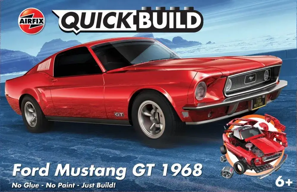 Airfix Quickbuild Ford Mustang GT 1968 Nieuw
