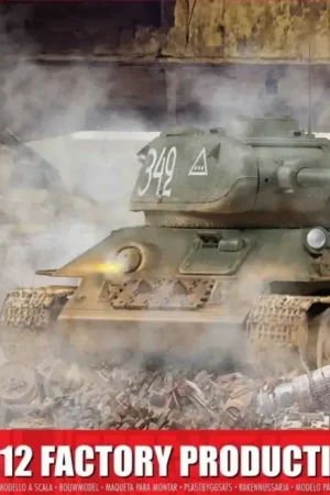 Airfix 1/35 T34/85 112 Factory Production Populair