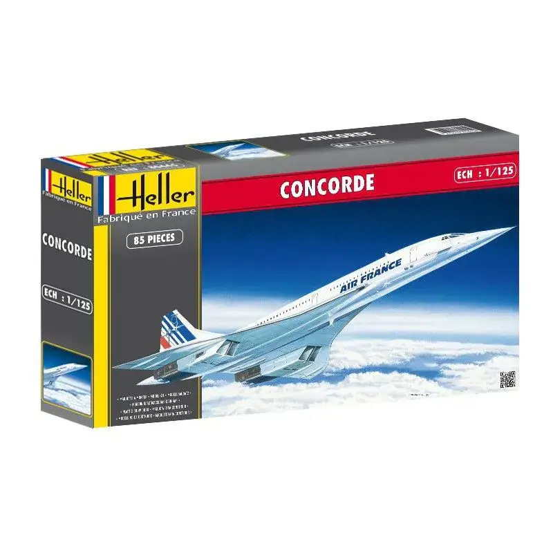 Heller 1/125 Concorde Gratis Retour