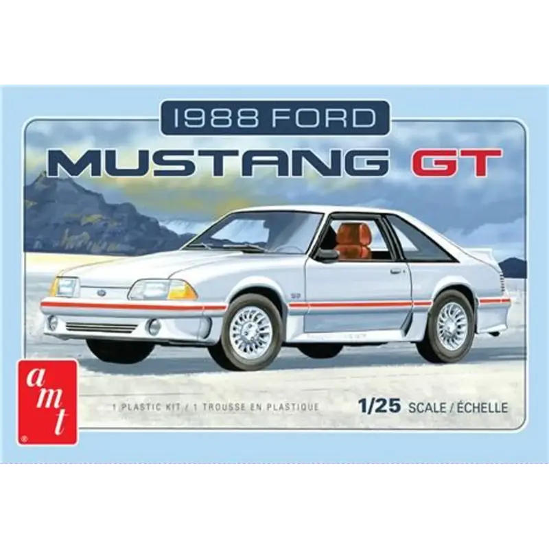 Fabrieksprijs AMT 1/25 1988 Ford Mustang GT