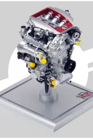 IXO Collection - 1/5 Engine Nissan GT-R VR38DETT bouwpakket Beperkte Voorraad