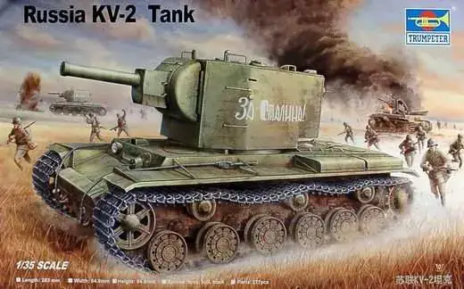 Trumpeter 1/35 Russia KV-2 Must-Have