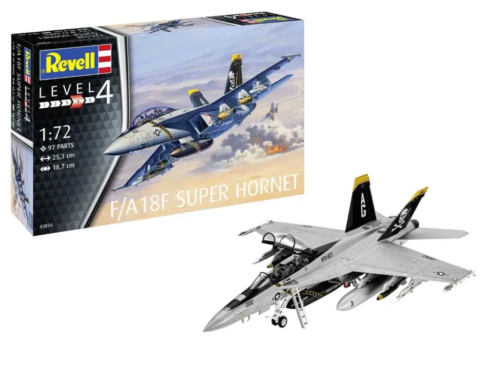 Revell 1/72 F/A-18F Super Hornet model-set Bestseller