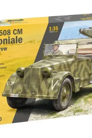 Italeri 1/35 Fiat 508 CM Coloniale Koop Vandaag