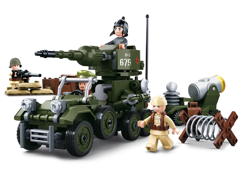 Dagaanbieding Sluban WWII 4in1 Army Gift Box (M38-B0679)