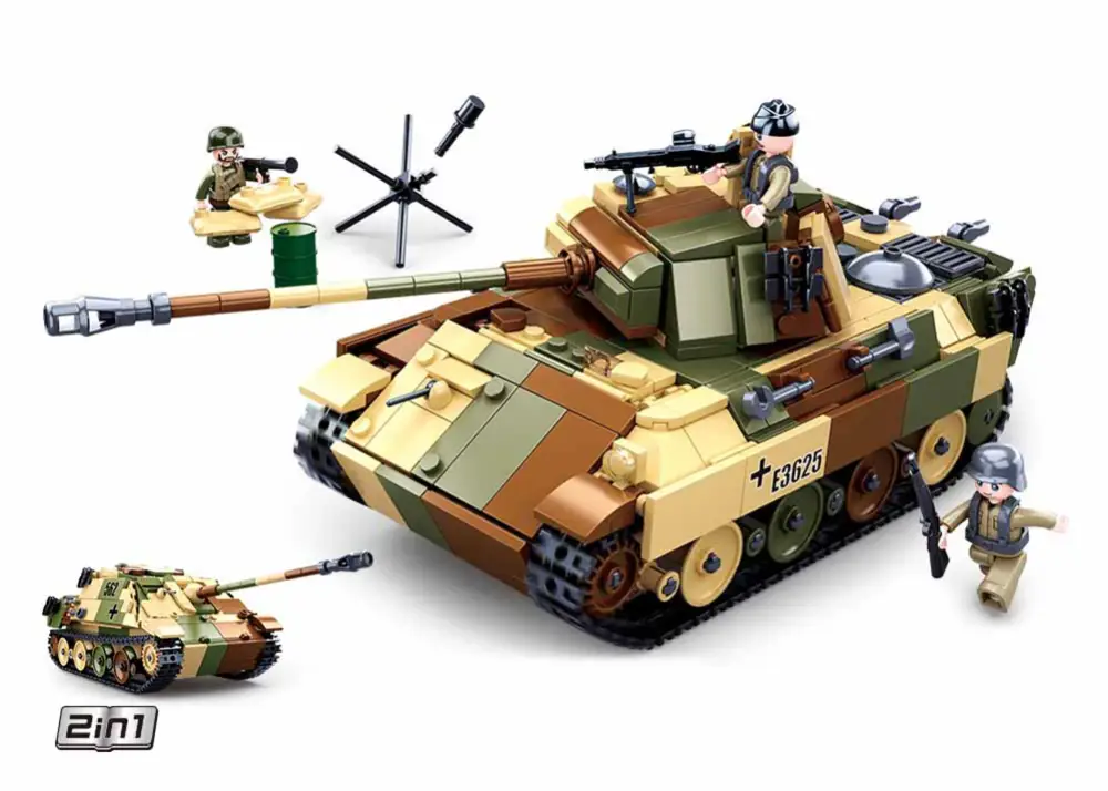 Sluban WWII Medium Tank (M38-B0859) Speciale Aanbieding