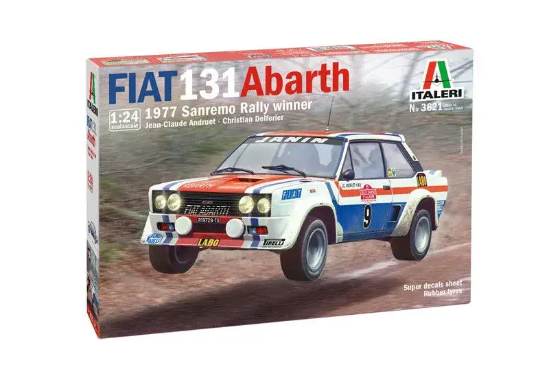 Bestel Nu Italeri 1/24 Fiat 131 Abarth