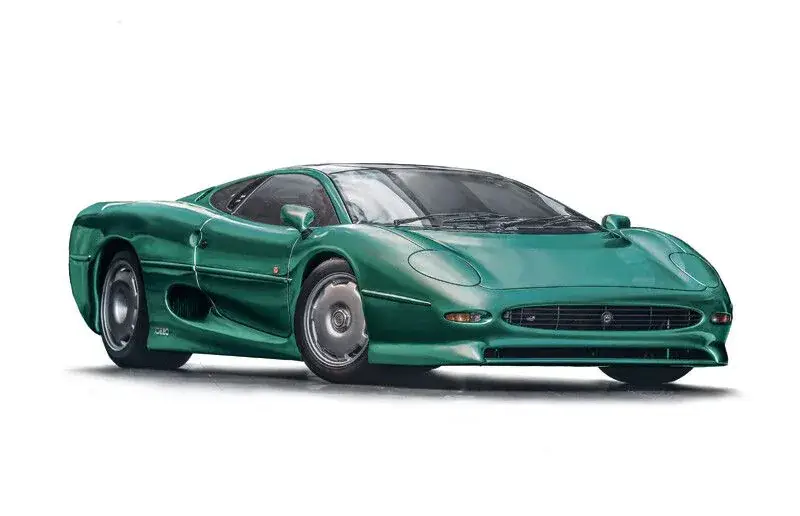 Beste Prijs Italeri 1/24 Jaguar XJ220