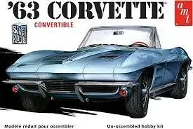 Koopje AMT 1/25 1963 Chevy Corvette Convertible