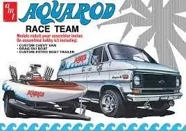 AMT 1/25 Aquarod Race Team - Chevy van - Ski Boat - Boat Trailer Merkproduct