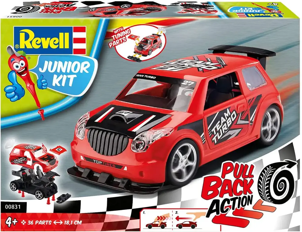 Revell Pull Back Rally Car - Rood Lage Kosten