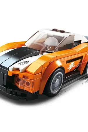 Lage Kosten Sluban Sports Car Bobcat bouwstenen set (M38-B0633B)