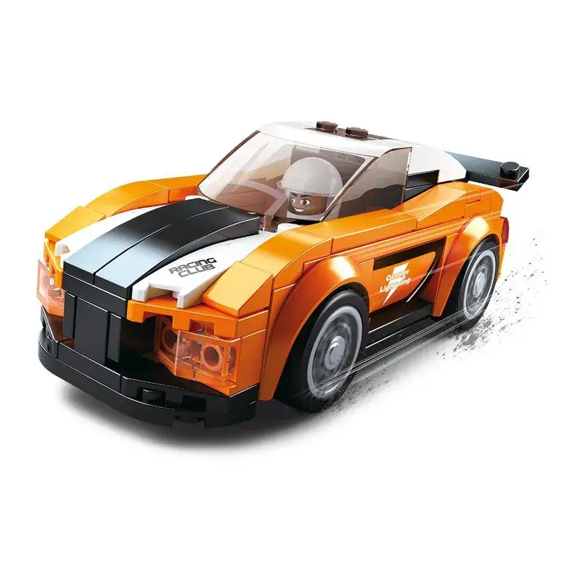 Lage Kosten Sluban Sports Car Bobcat bouwstenen set (M38-B0633B)