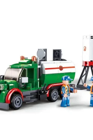 Sluban Tank Truck bouwstenen set (M38-B0878) Direct Verzonden