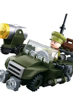 Dagaanbieding Sluban WWII - Off-Road Vehicle bouwstenen set (M38-B0678B)