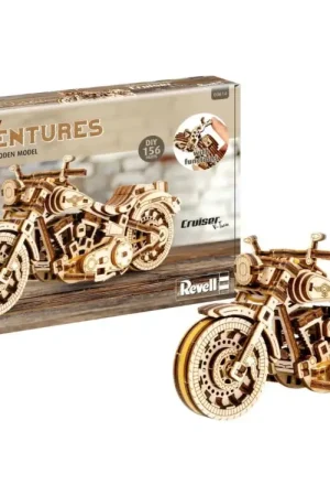 Revell Tiny Adventures - Cruiser V-Twin (houten bouwset) Shop Nu