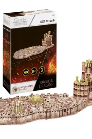Revell 3D Puzzle House of the Dragon King's Landing Direct Verzonden