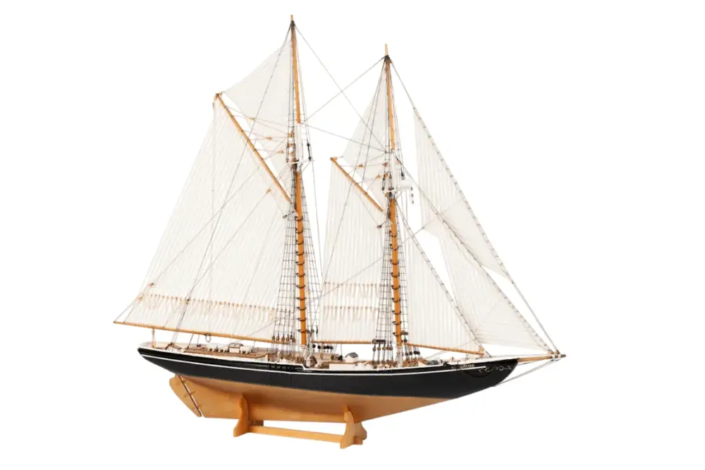 Hoge Kwaliteit Billing Boats Bluenose II houten scheepsmodel 1:100