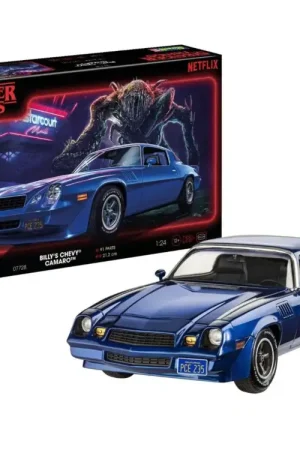 Gratis Retour Revell 1/24 Stranger Things Billy's Chevy Camaro Z/28 Model Set (67728)