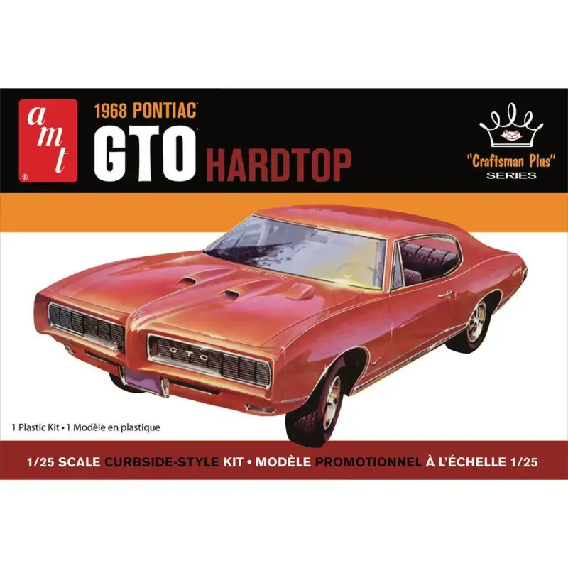 Koop Vandaag AMT 1/25 1968 Pontiac GTO Hardtop