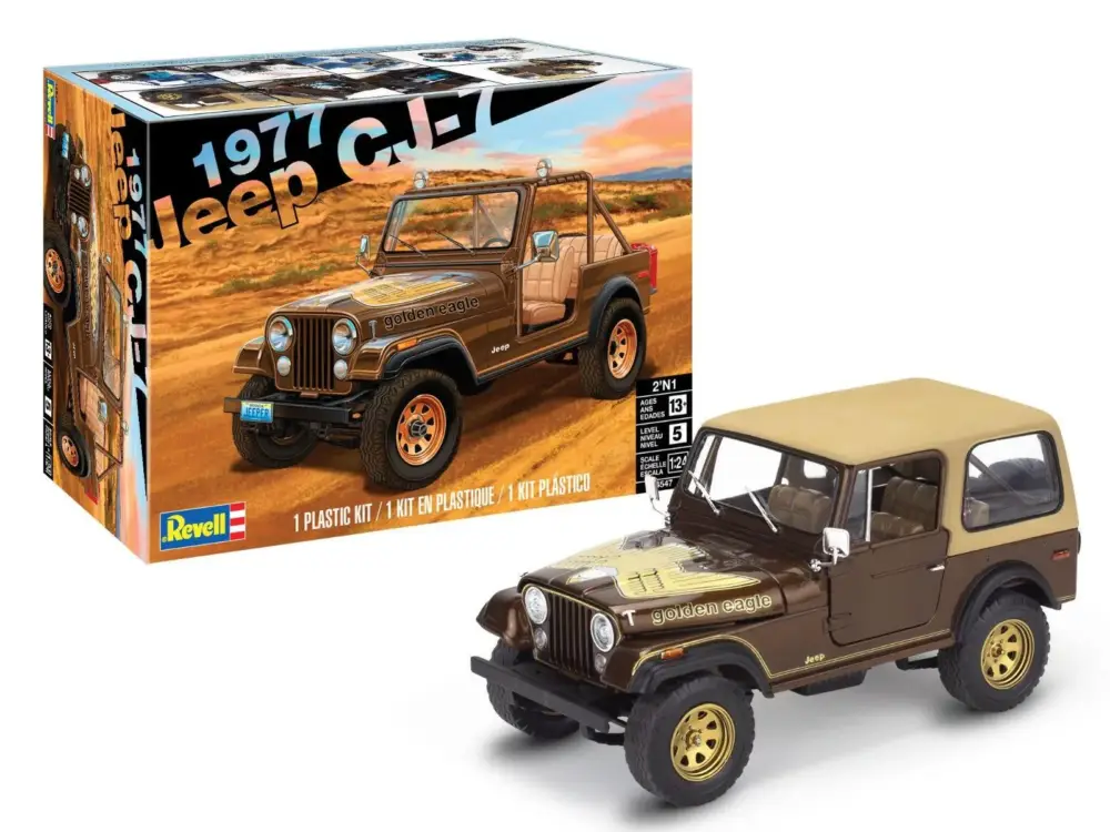 Revell 1/25 1977 Jeep CJ-7 Beperkte Voorraad