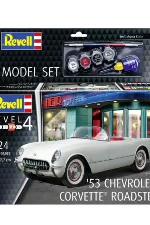 Revell 1/24 1953 Chevrolet Corvette Roadster Model-Set Rechtstreeks Van De Fabrikant