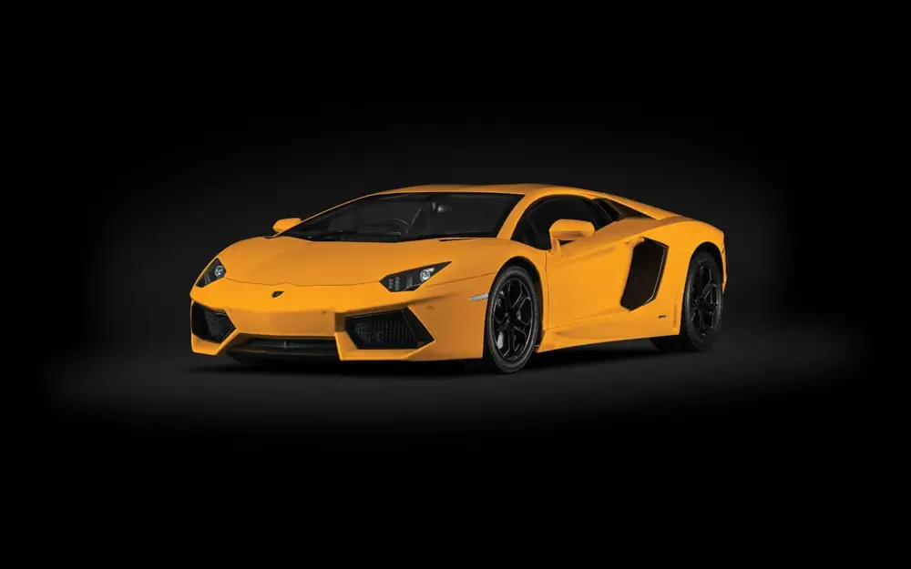 Pocher 1/8 Lamborghini Aventador - Geel Beperkt Aanbod