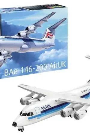 Gereduceerde Prijs Revell 1/144 BAe 146-200 AirUK (63791)