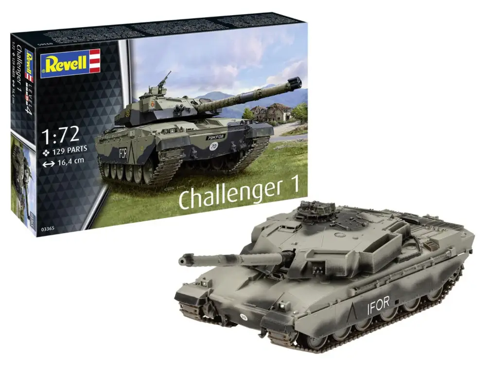 Betaalbaar Revell - 1/72 Challenger 1 (03365)