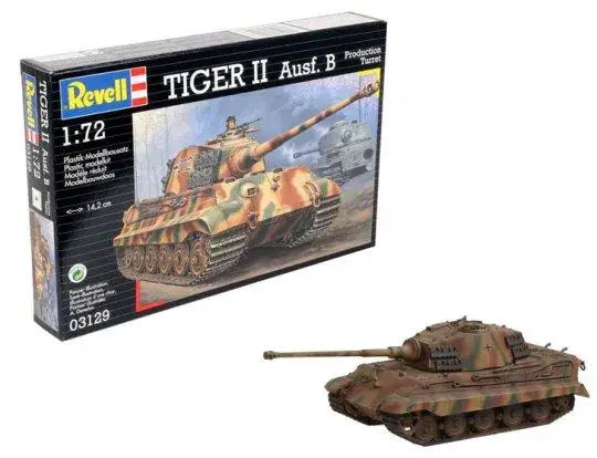 Veilige Betaling Revell 1/72 Tiger II Ausf. B Model-set
