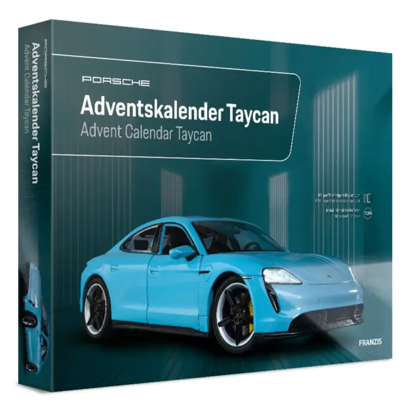 Exclusieve Aanbieding Franzis Porsche Taycan Advent Kalender