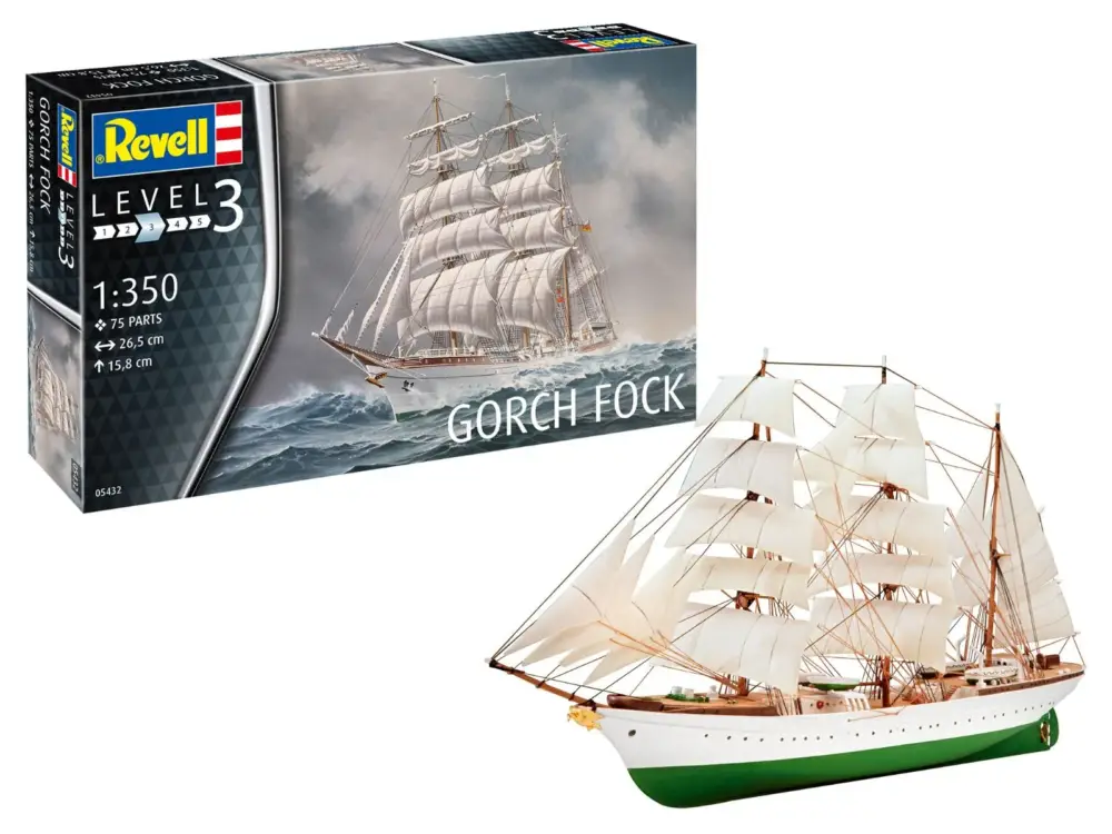 Direct Verzonden Revell 1/350 Gorch Fock - Model Set