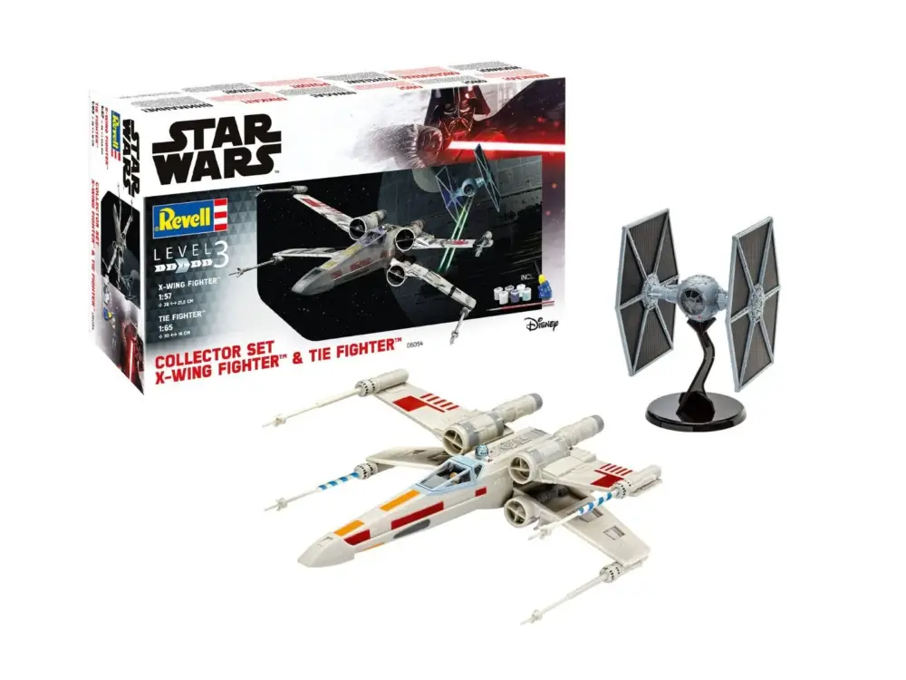 Revell Star Wars X-Wing Fighter & 1/65 Tie Fighter Express Levering