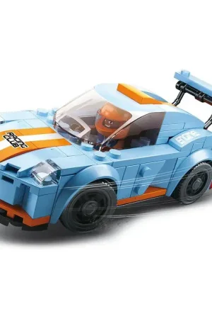 Sluban Sports Car Leopard bouwstenen set (M38-B0633A) Laatste Versie