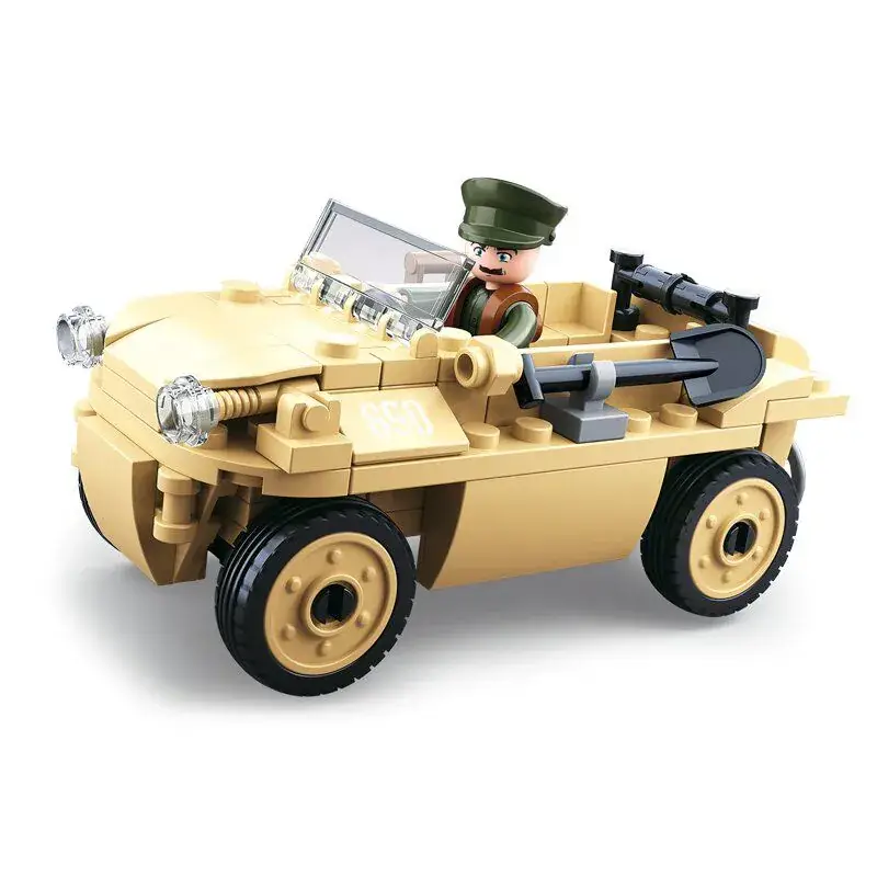 Sluban WWII - German Schwimmwagen (M38-B0690) Nieuw