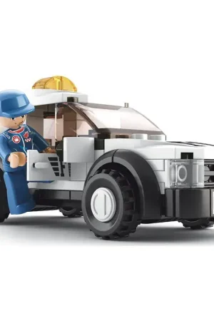 Sluban Racing Team Safetey Car bouwstenen set (M38-B0350) Speciale Aanbieding