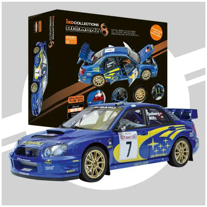 Laatste Versie IXO Collection - 1/8 Subaru Impreza