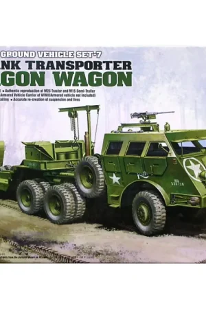 U.S. Tank Transporter Dragon WagonGround Vehicle Set-7 -13409 Nieuw