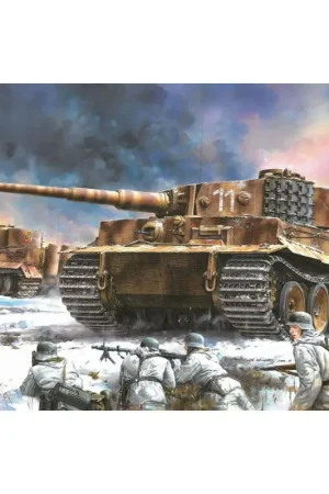 Koopje Pz.Kpfw.VI Ausf.E Tiger I Mid Production w/Zimmerits.Pz.Abt.506 Eastern Front 1944 -6624