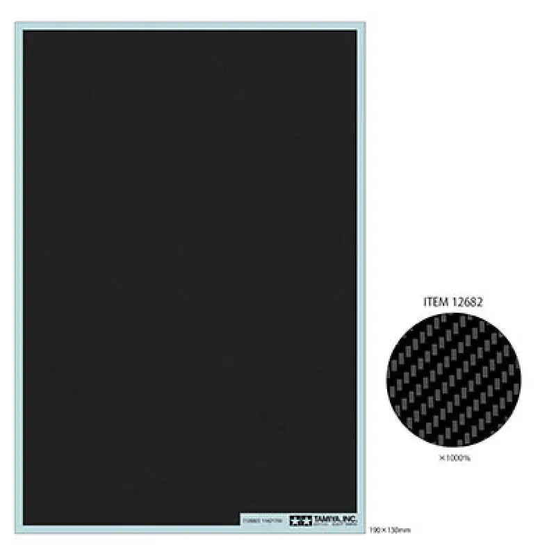 Hoge Kwaliteit Carbon Pattern Decal Set - Plain Weave/Extra Fine -12680