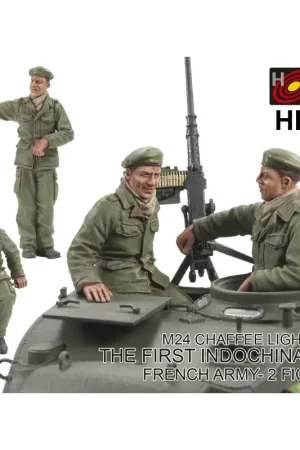 French Army of M24 Chaffee Light Tank The First Indochina War-HF584 Favoriet