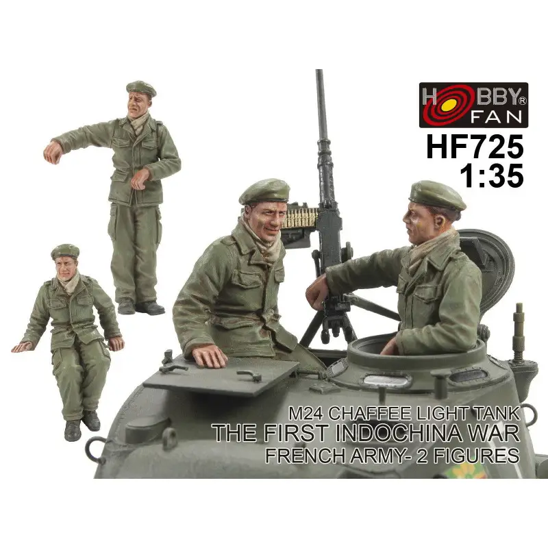 French Army of M24 Chaffee Light Tank The First Indochina War-HF584 Favoriet