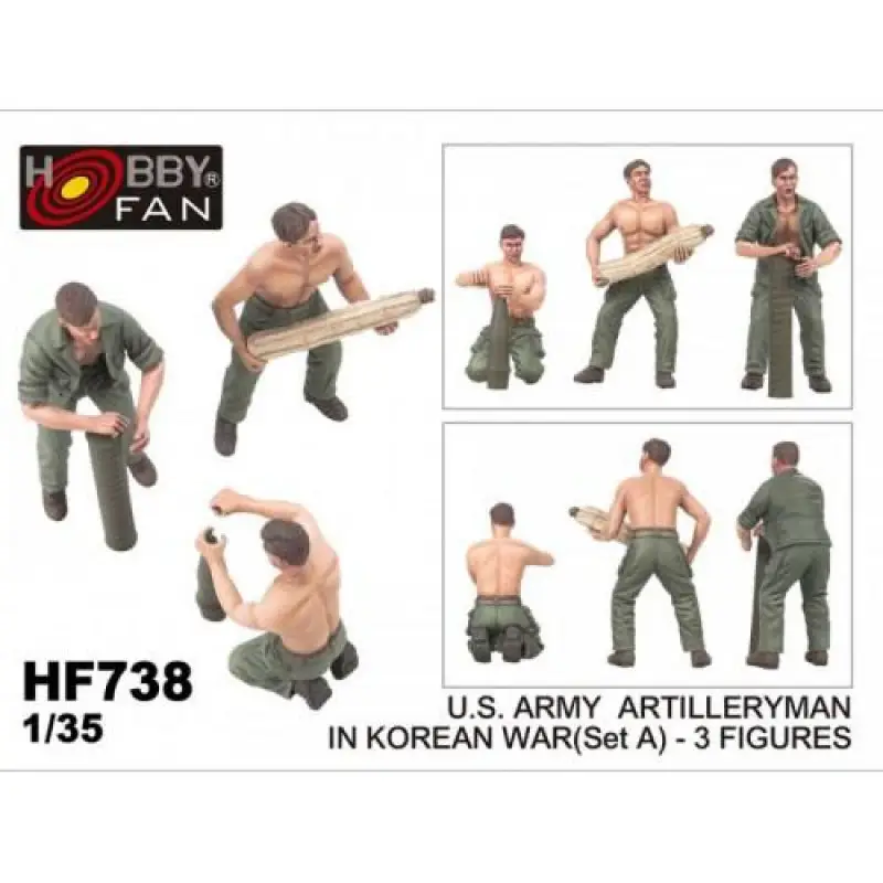 Bestseller U.S. Army Artilleryman in Korean War Set A -HF738