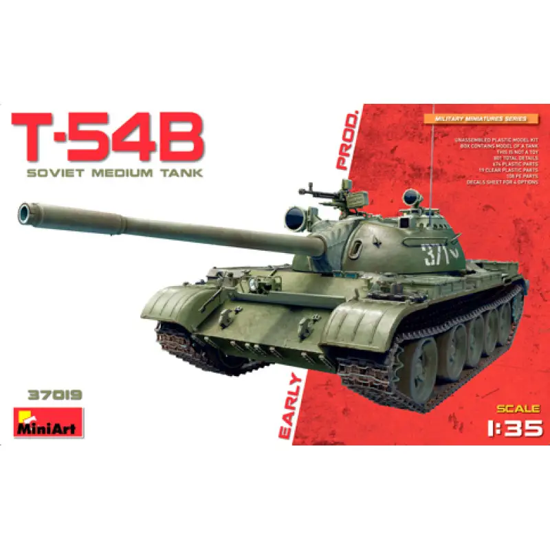 Laatste Versie T-54B EARLY PRODUCTION -37019