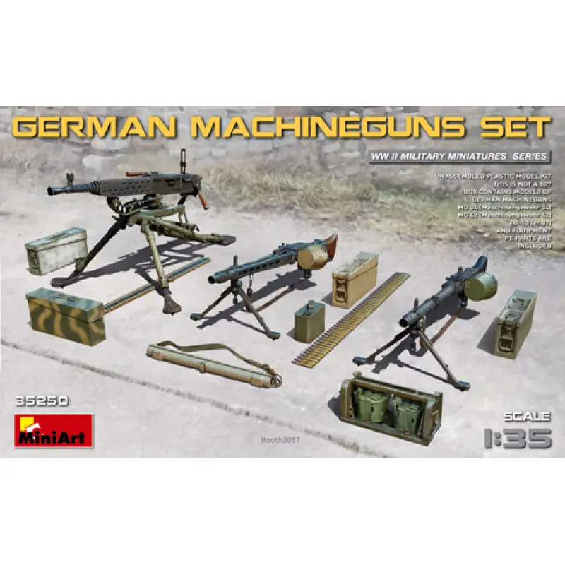 GERMANMACHINEGUNS SET -35250 Lage Kosten