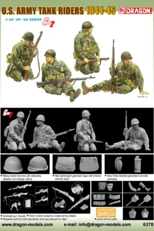 Superprijs U.S. Army Tank Riders 1944-45 -6378