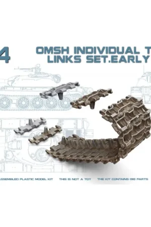 Veilige Betaling T-54 OMSH INDIVIDUAL TRACK LINKS SET.EARLY TYPE -37046