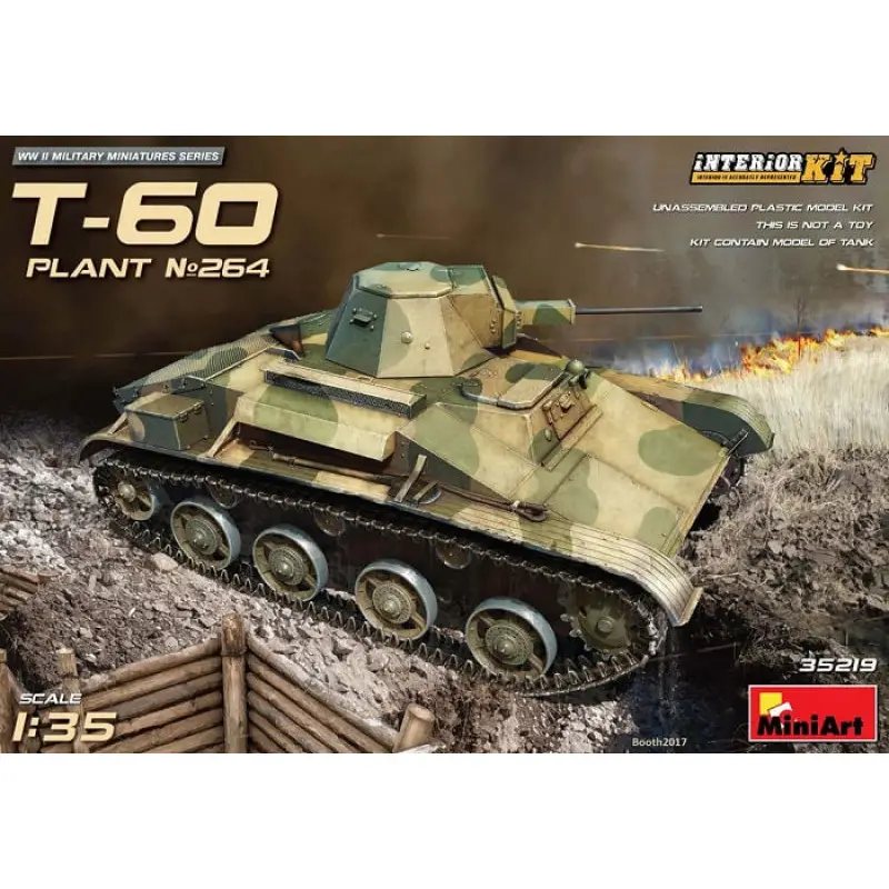 Hoge Kwaliteit T-60 (Plant No. 264) Interior Kit -35219