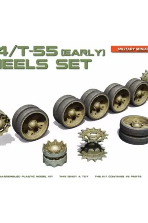 T-43/T-55 (Early) wheels set -37056 Tijdelijk Beschikbaar